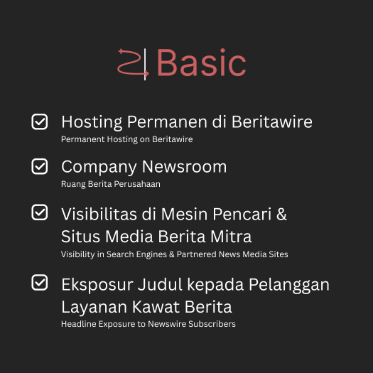 Paket Distribusi Siaran Pers Dasar BeritaWire.com