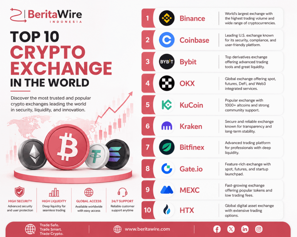 Top 10 Crypto Exchange in the World