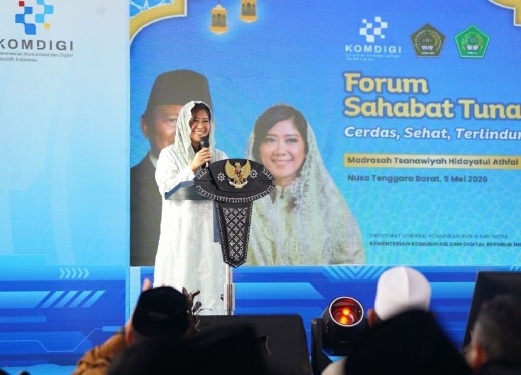 Image Source - infopublik.id - Menkomdigi Meutya Hafid Tegaskan Kesadaran Diri sebagai Kunci Utama Lindungi Generasi Muda dari Risiko Digital - BeritaWire.com