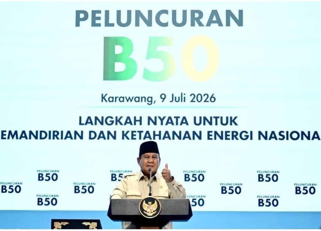 Indonesia Pangkas 44 Juta Ton Emisi CO₂ Lewat Program Biodiesel B50