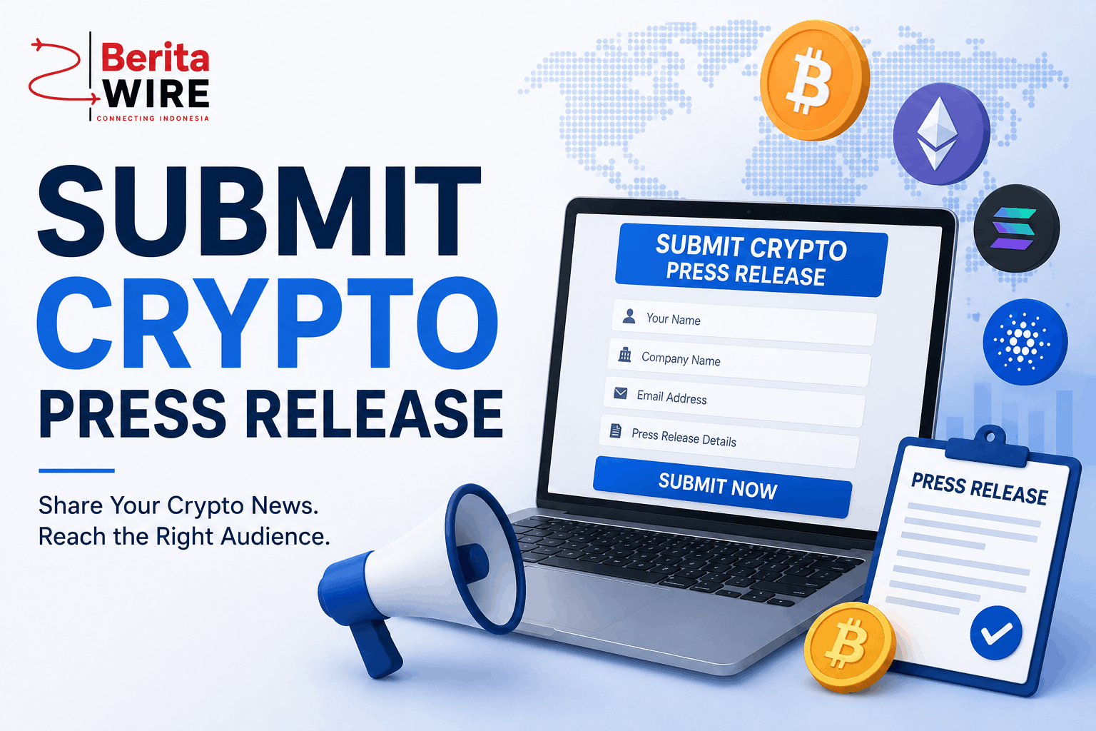 Submit Crypto Press Release