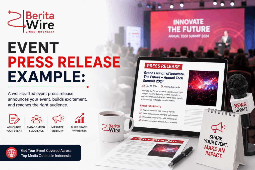 Event Press Release Example
