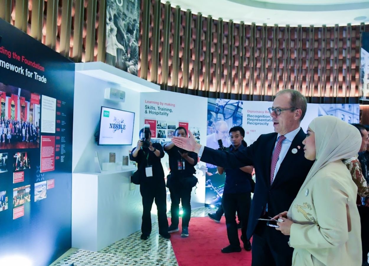 Peringati 75 Tahun Hubungan Diplomatik, Indonesia dan Swiss Perluas Kerja Sama Digital