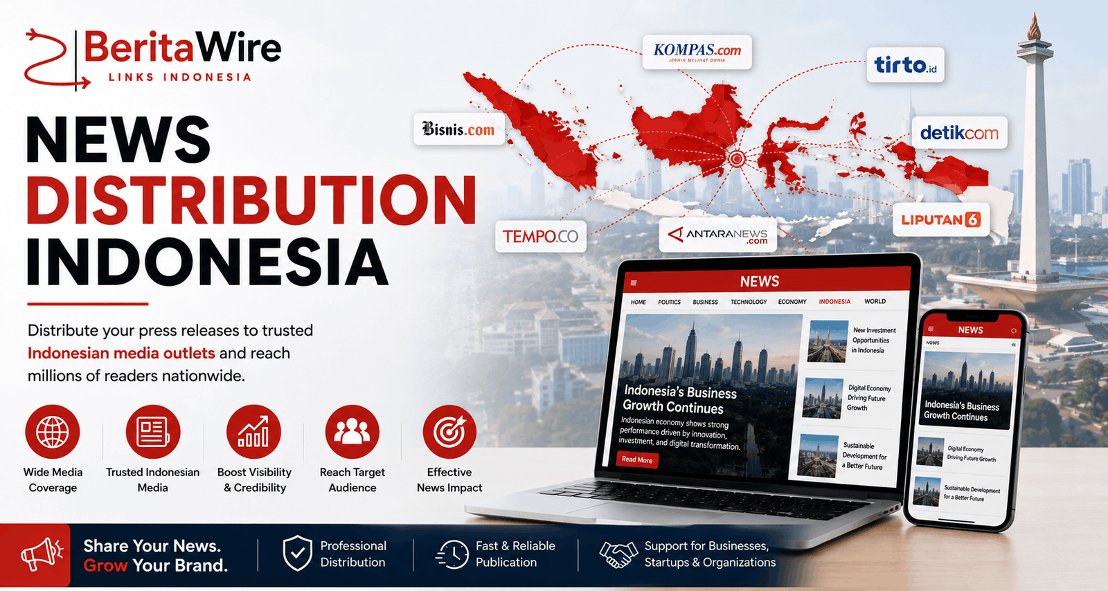 News Distribution Indonesia