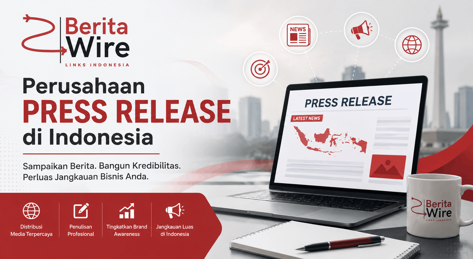 Perusahaan Press Release di Indonesia: Cara BeritaWire Membantu Mengembangkan Bisnis