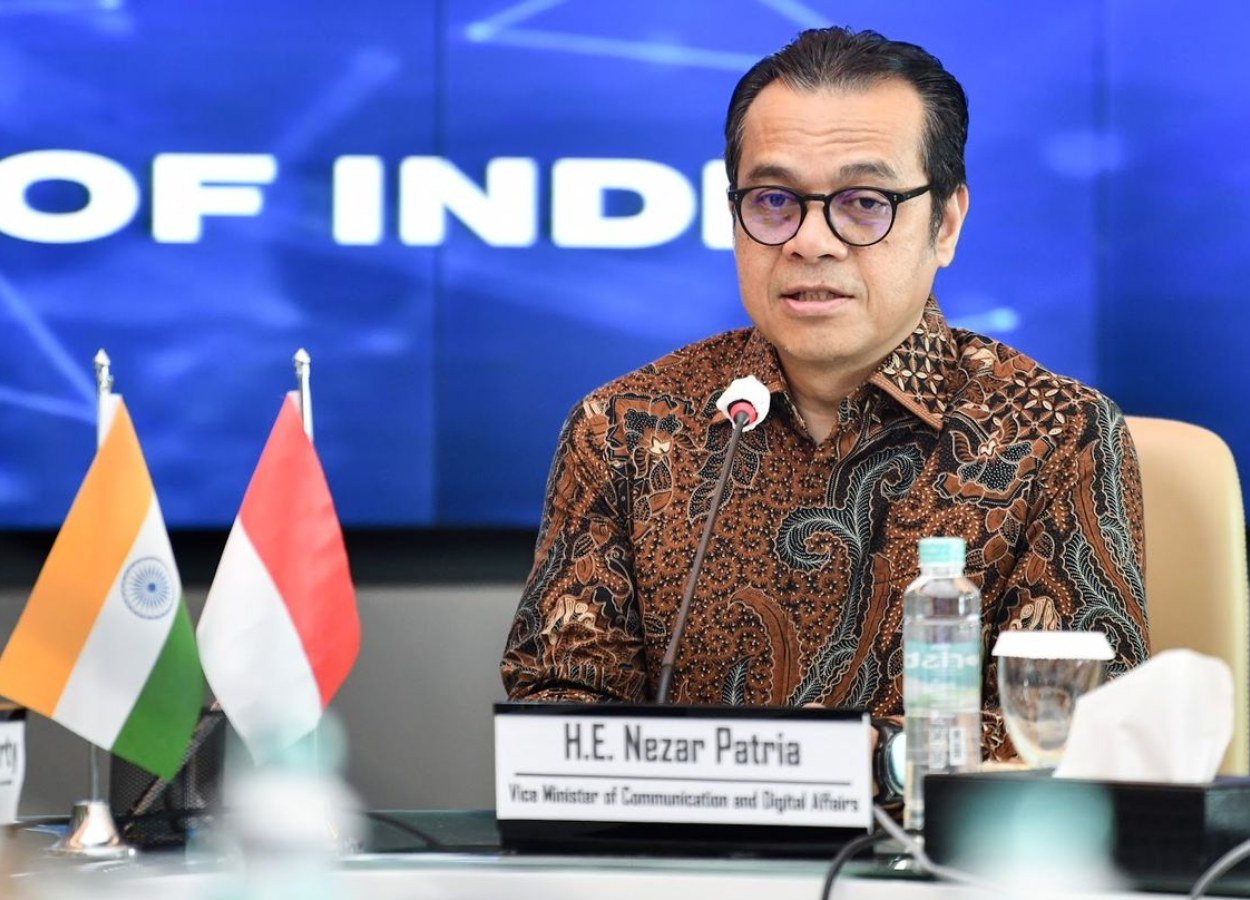 Images Source - infopublik.id - Belajar dari India, Wamen Nezar Patria Indonesia Siapkan 'Rel' Digital Layanan Publik - BeritaWire.com