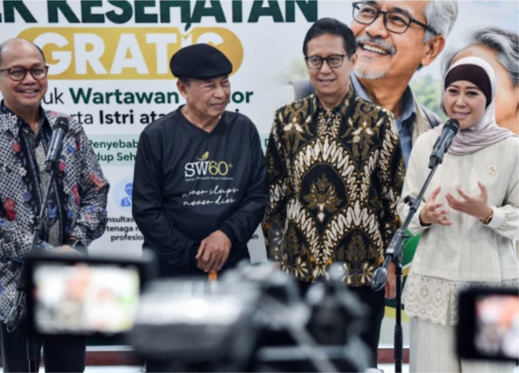 Image Source - infopublik.id - Di Tengah Derasnya Arus Informasi, Menkomdigi Meutya Hafid Ingatkan Pentingnya Menjaga Kesehatan Mental Wartawan - BeritaWire.com