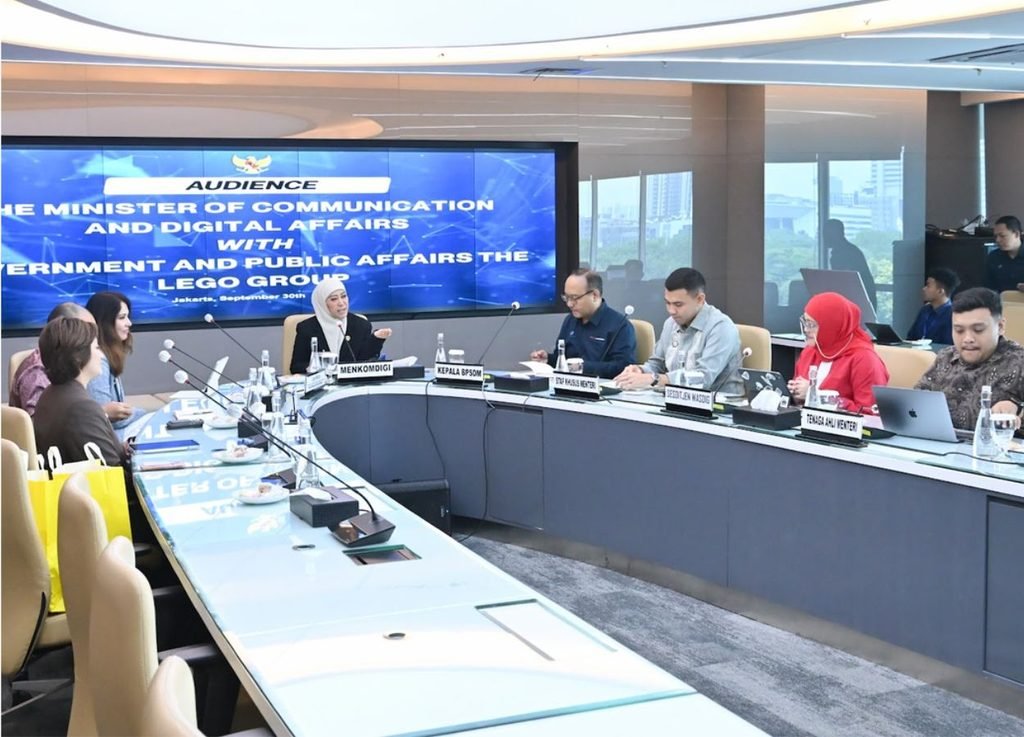 Image Source - infopublik.id - Menkomdigi Tekankan Keamanan Anak, LEGO Dukung Penerapan PP TUNAS - BeritaWire.com